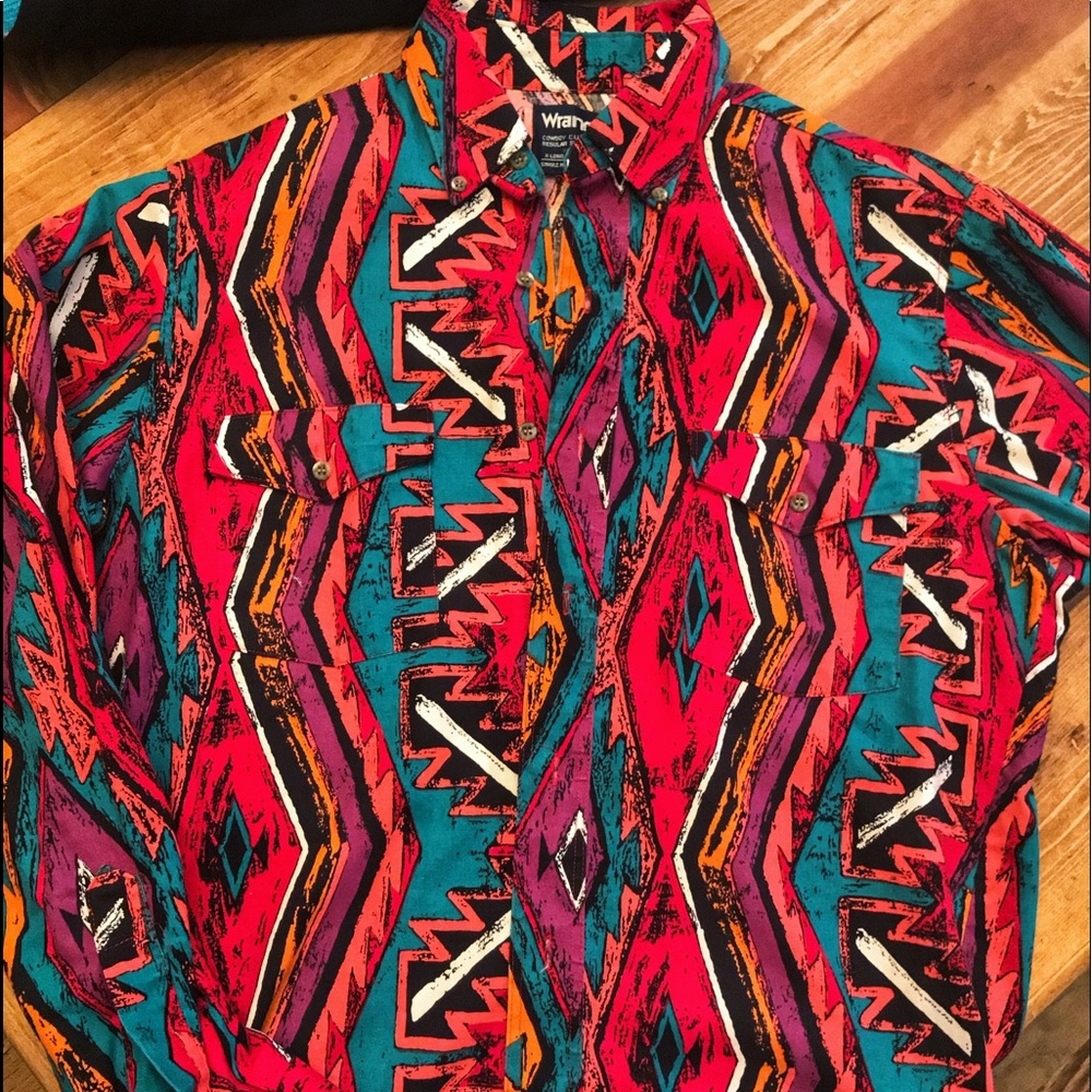 Vintage Wrangler button down